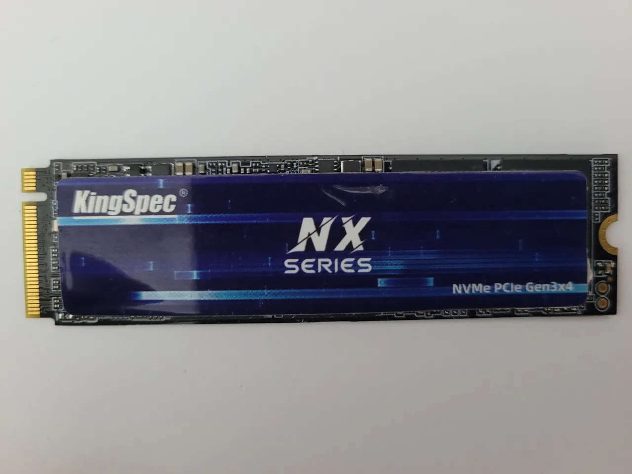 SSD NVMe KingSpec M-2 256g + Dissipador RGB <br>256g + Dissipador RGB na<br>caixa