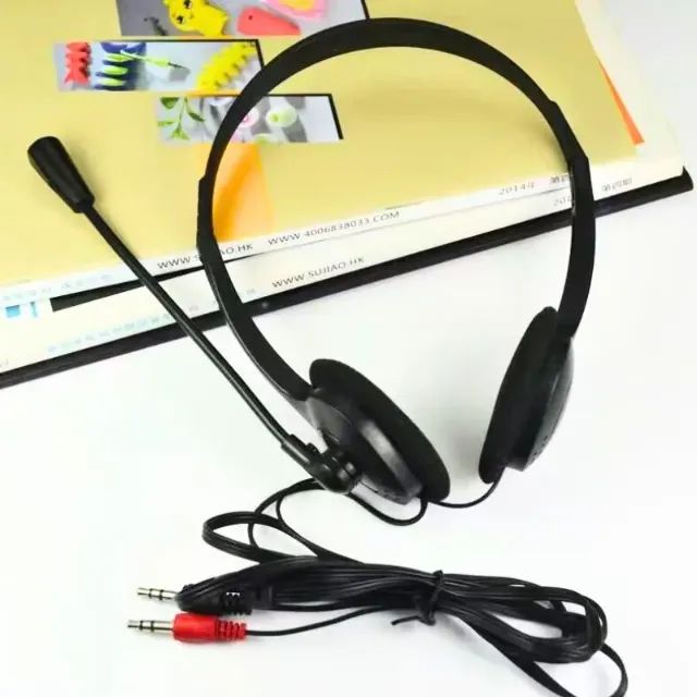 Fone De Ouvido Headset P2 Com Microfone Multimídia PC - Foto 5