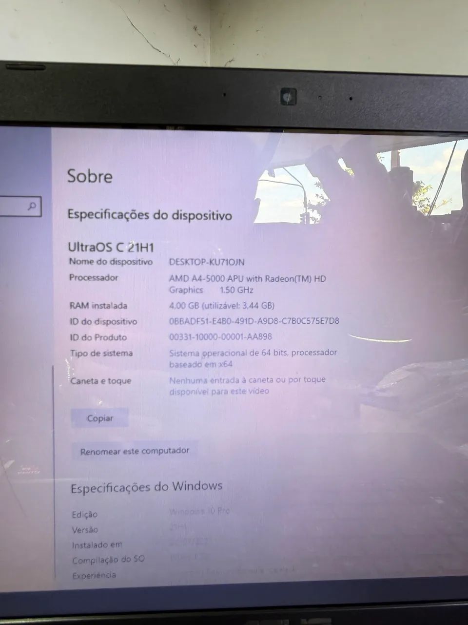 Notebook Asus AMD A4 15? polegadas  - Foto 3