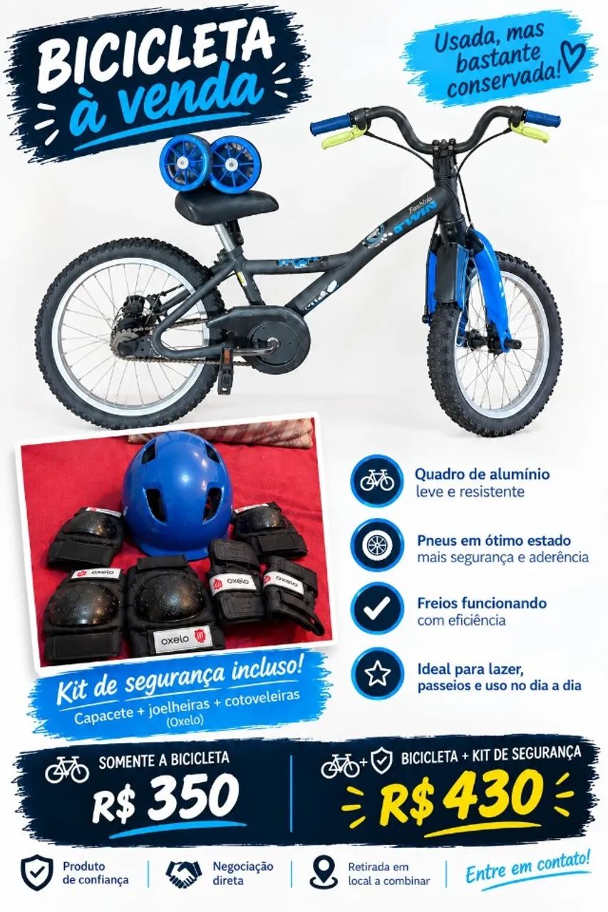Bicicleta Infantil