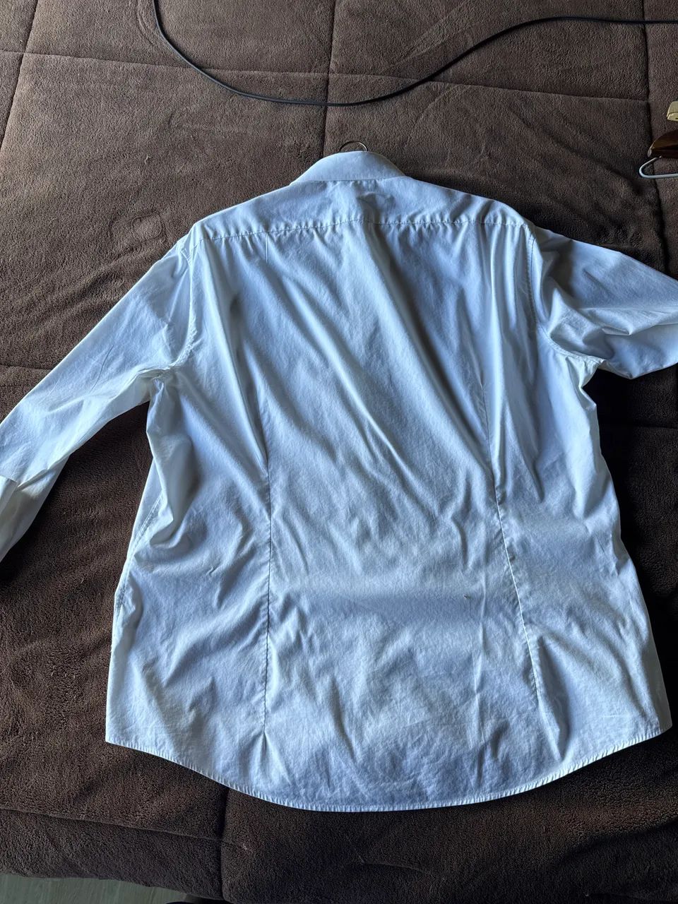 Camisa social terno calvin klein elastano