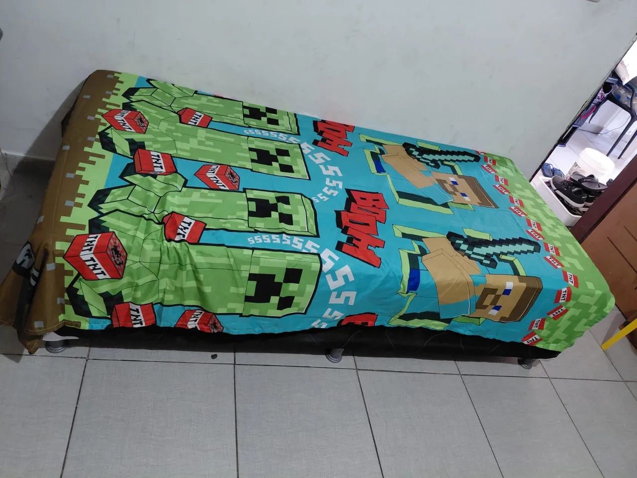 Vendo cama box solteiro 200.00 - Foto 2
