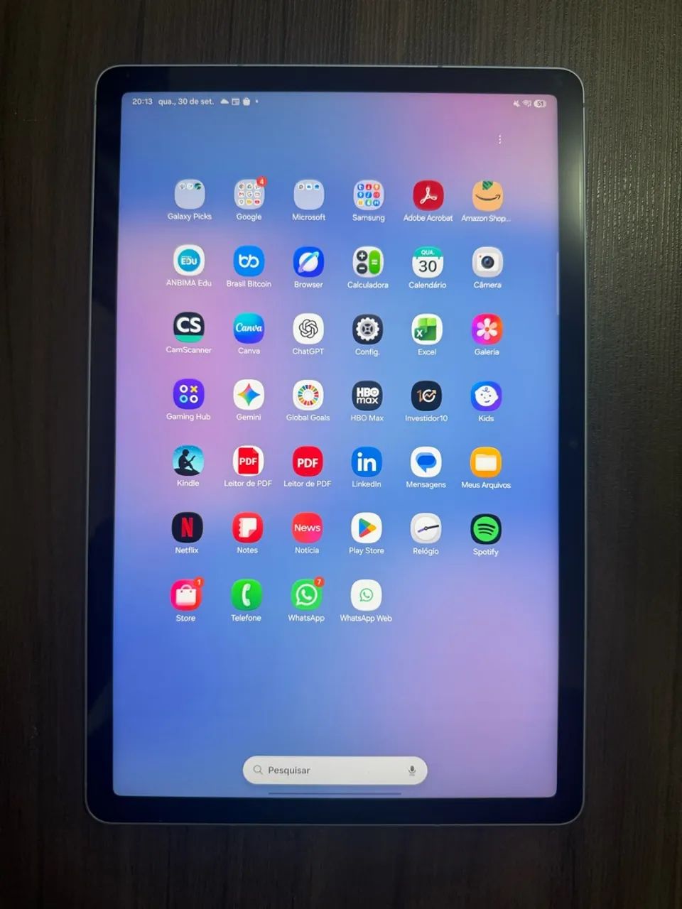 Tablet Samsung 