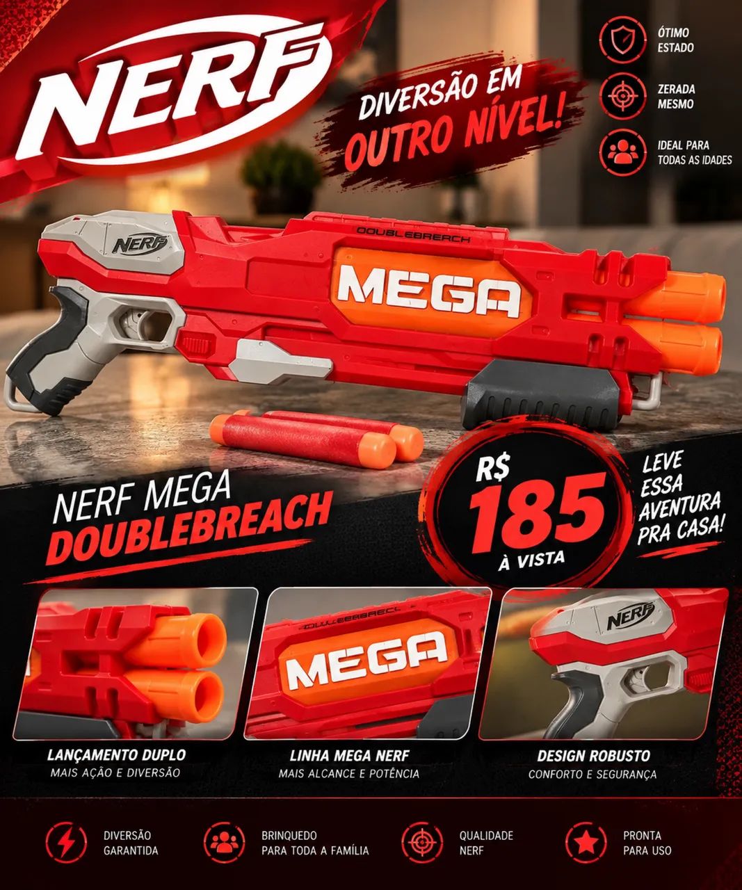 Nerf estado de nova 