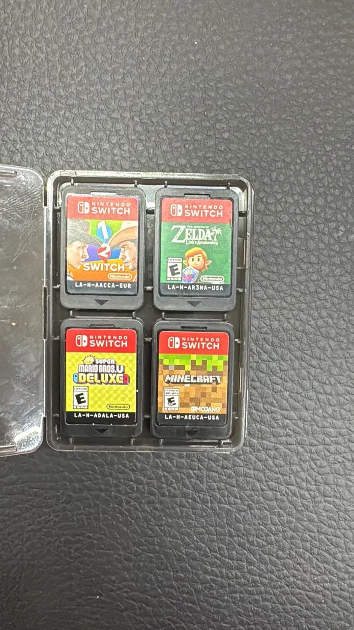 NINTENDO SWITCH + 5 com JOGOS físicos originais! + ACESSÓRIOS ...