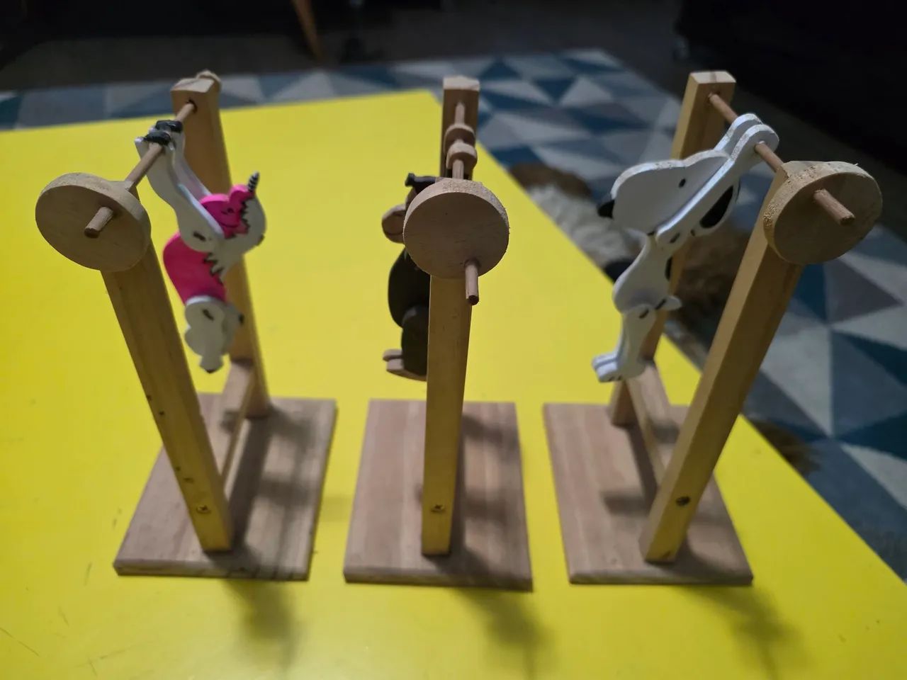 Macaco equilibrista (e outros) artesanal - Foto 2