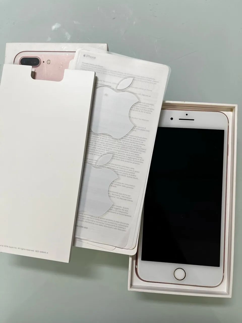 iPhone 7 Plus Rose Gold 128gb - Foto 5
