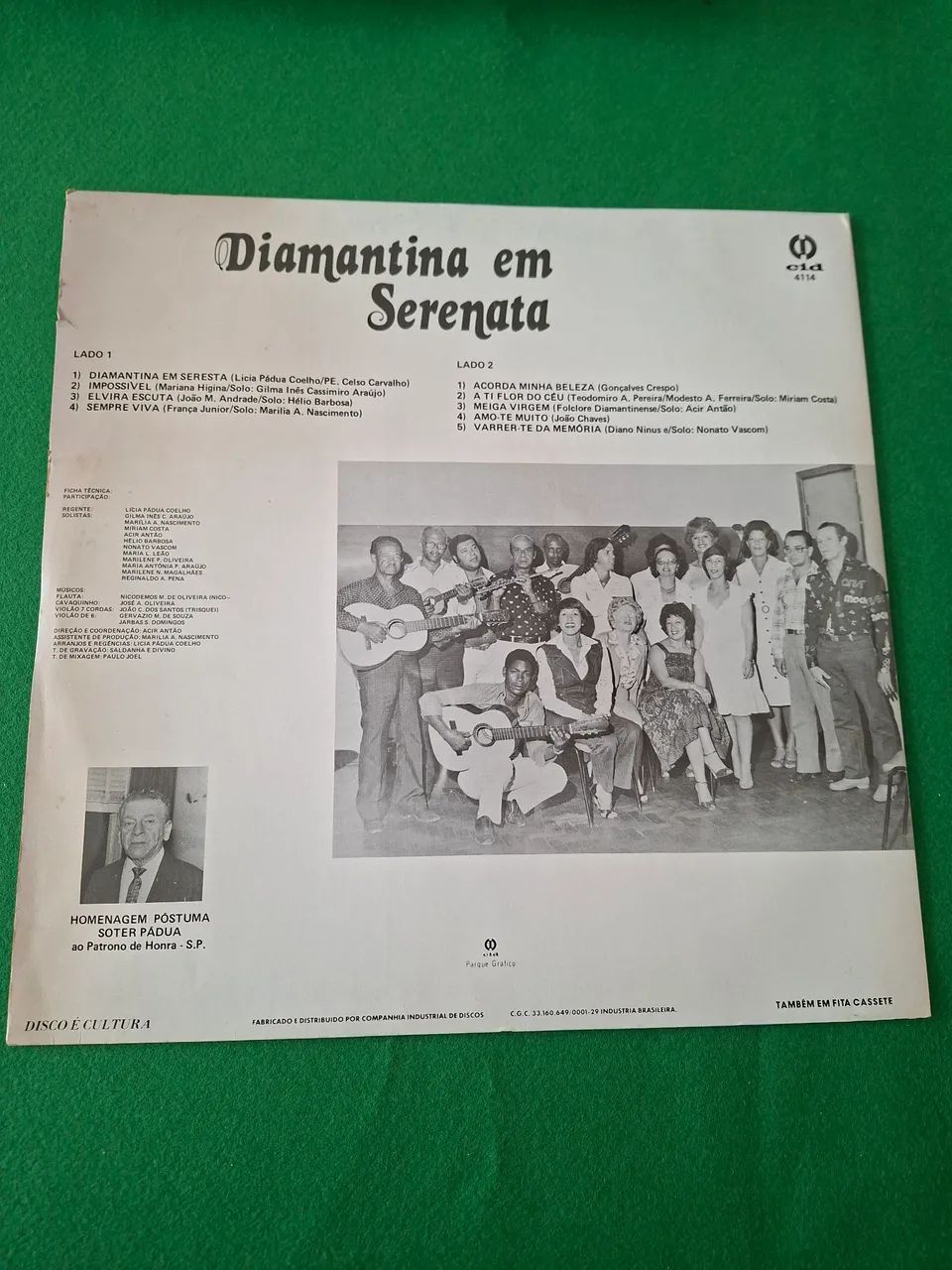 Vinil Diamantina em Serenata lp - Foto 2