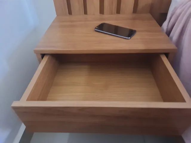 Cama de Casal com cabeceira, gavetas e nicho - Foto 4