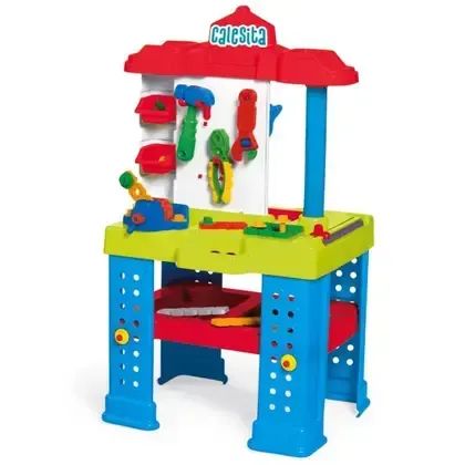 Bancada de trabalho brinquedo ferramentas infantis  