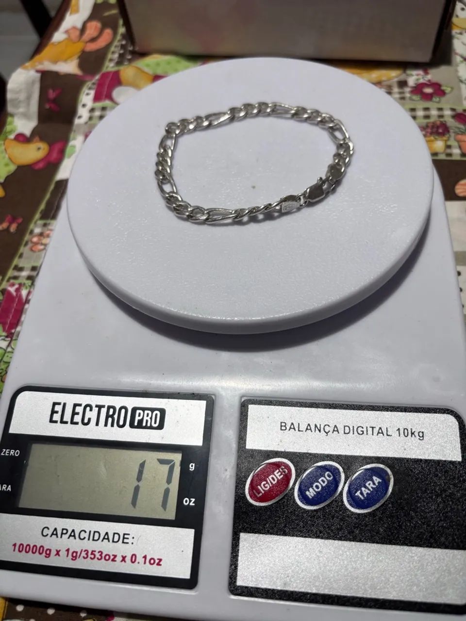 Pulseira em prata 950 - Foto 4