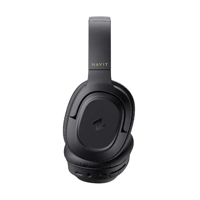 Headphone Bluetooth Havit H612bt Preto - Foto 2