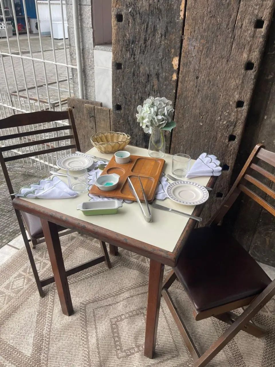Conjunto mesa + cadeiras para restaurante  - Foto 3