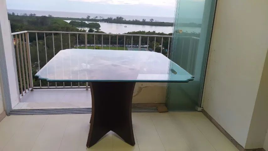 Mesa de Vidro - 4 Lugares