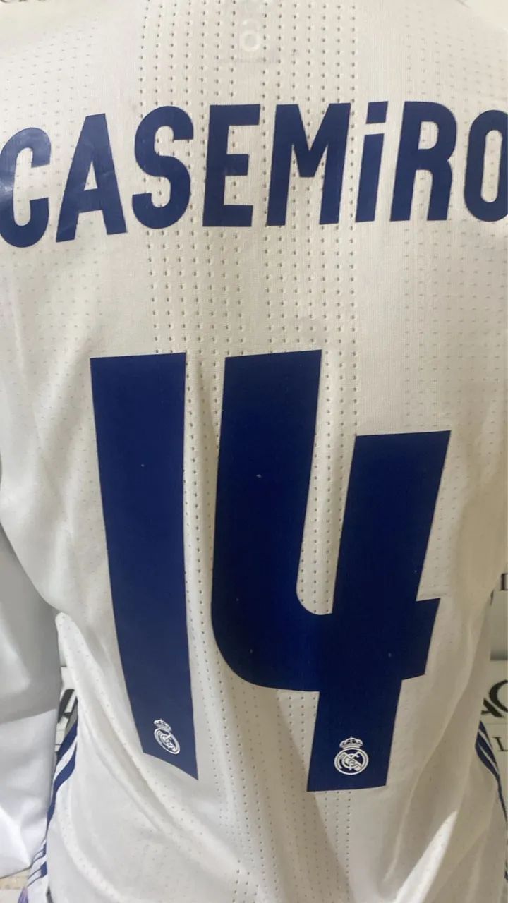 Camisa usada em Jogo Real Madrid Casemiro 2017 - Foto 4