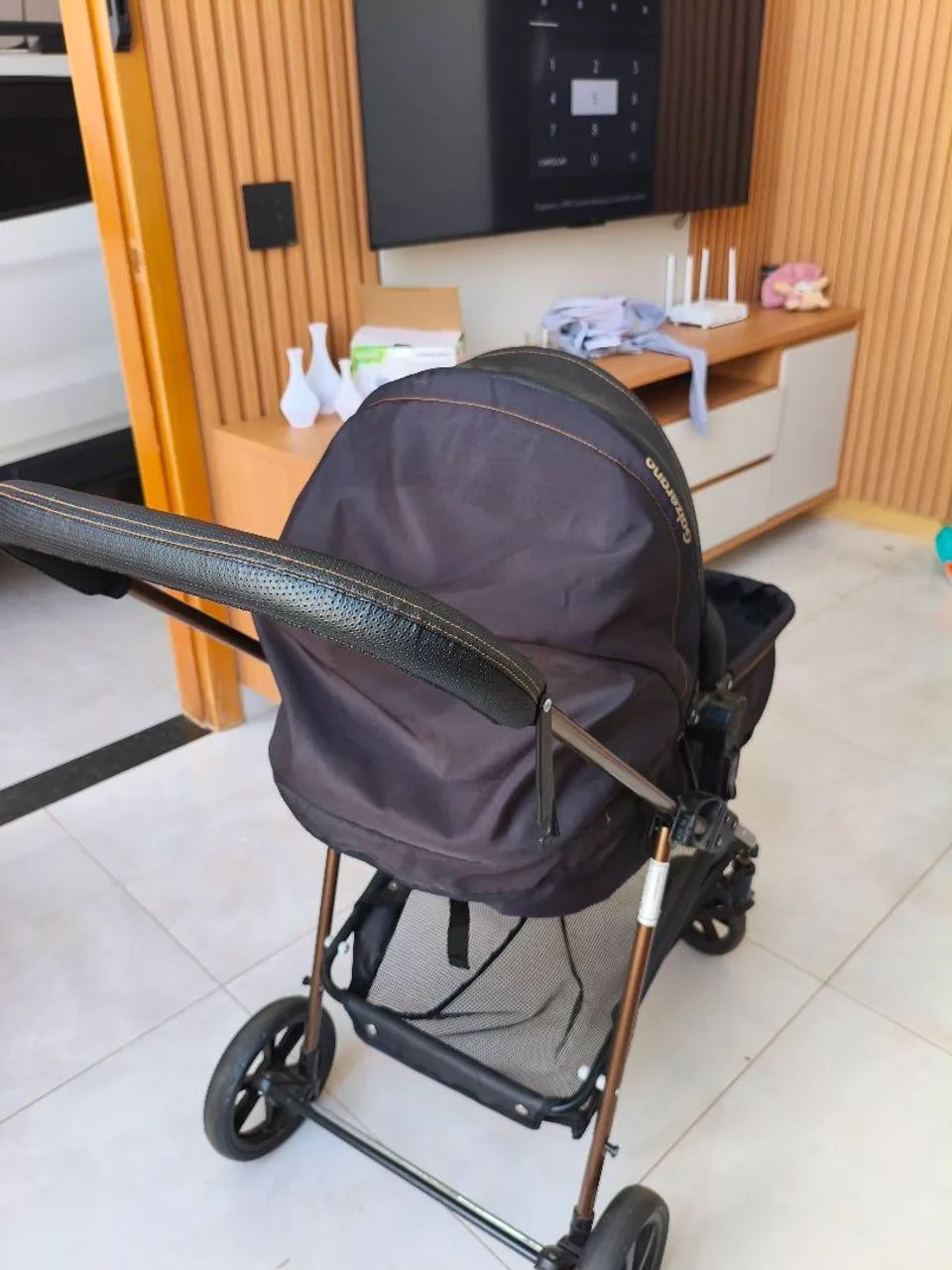carrinho de bebê Moisés  - Foto 4