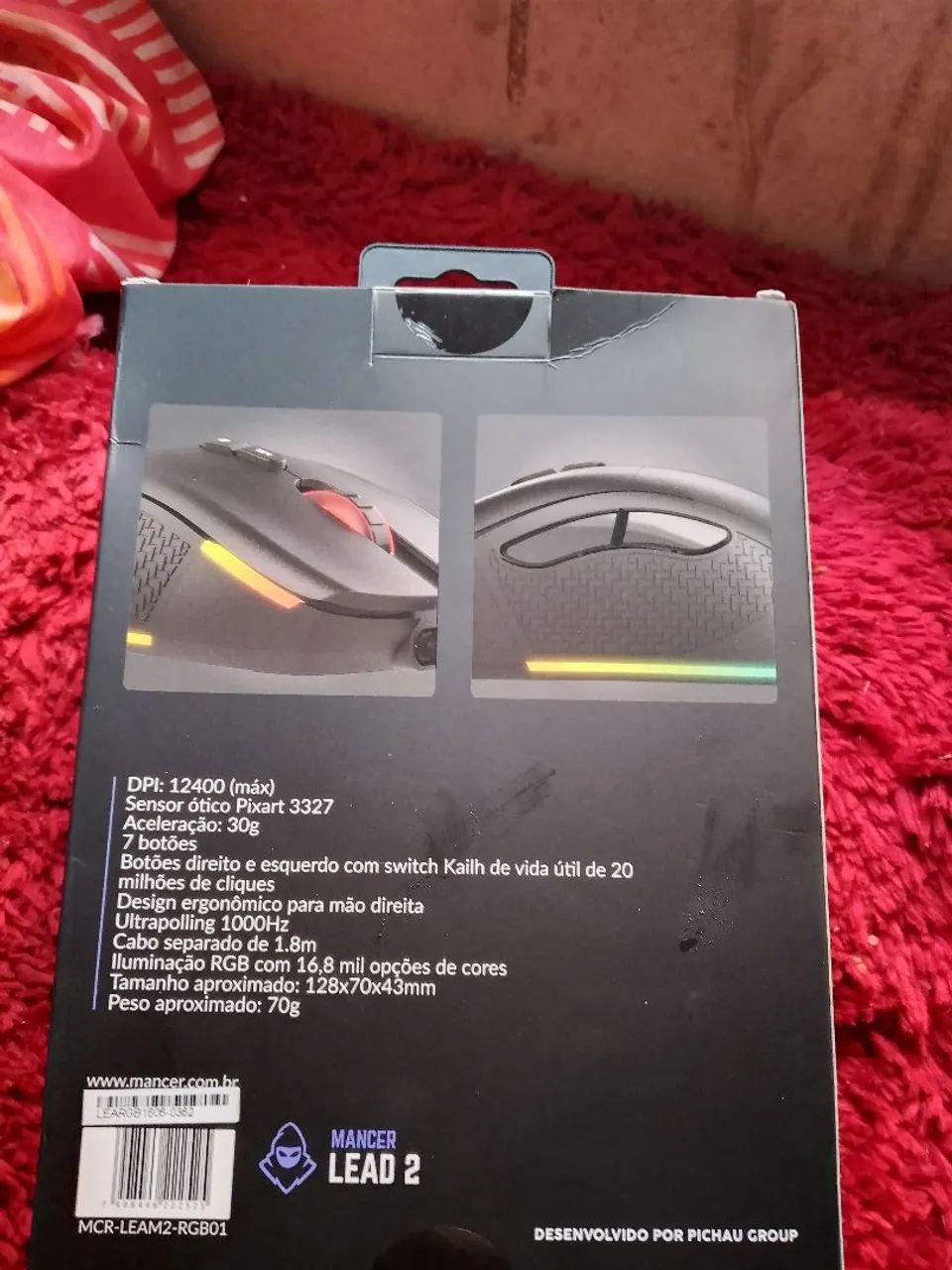 Mouse gamer Mancer Lead 2 - Foto 2