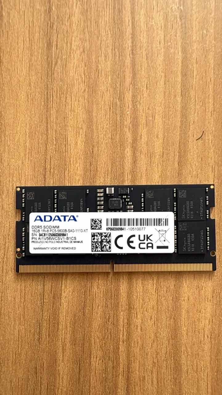 Memoria ddr5 16gb
