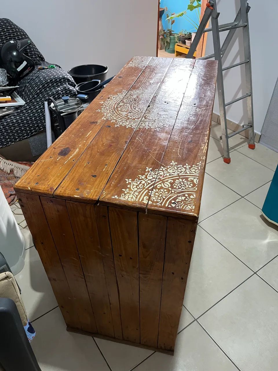 Mesa de madeira  - Foto 3