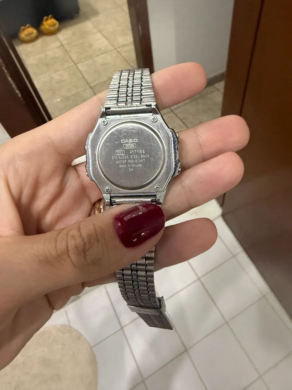 relógio casio a171we prateado original - Foto 3