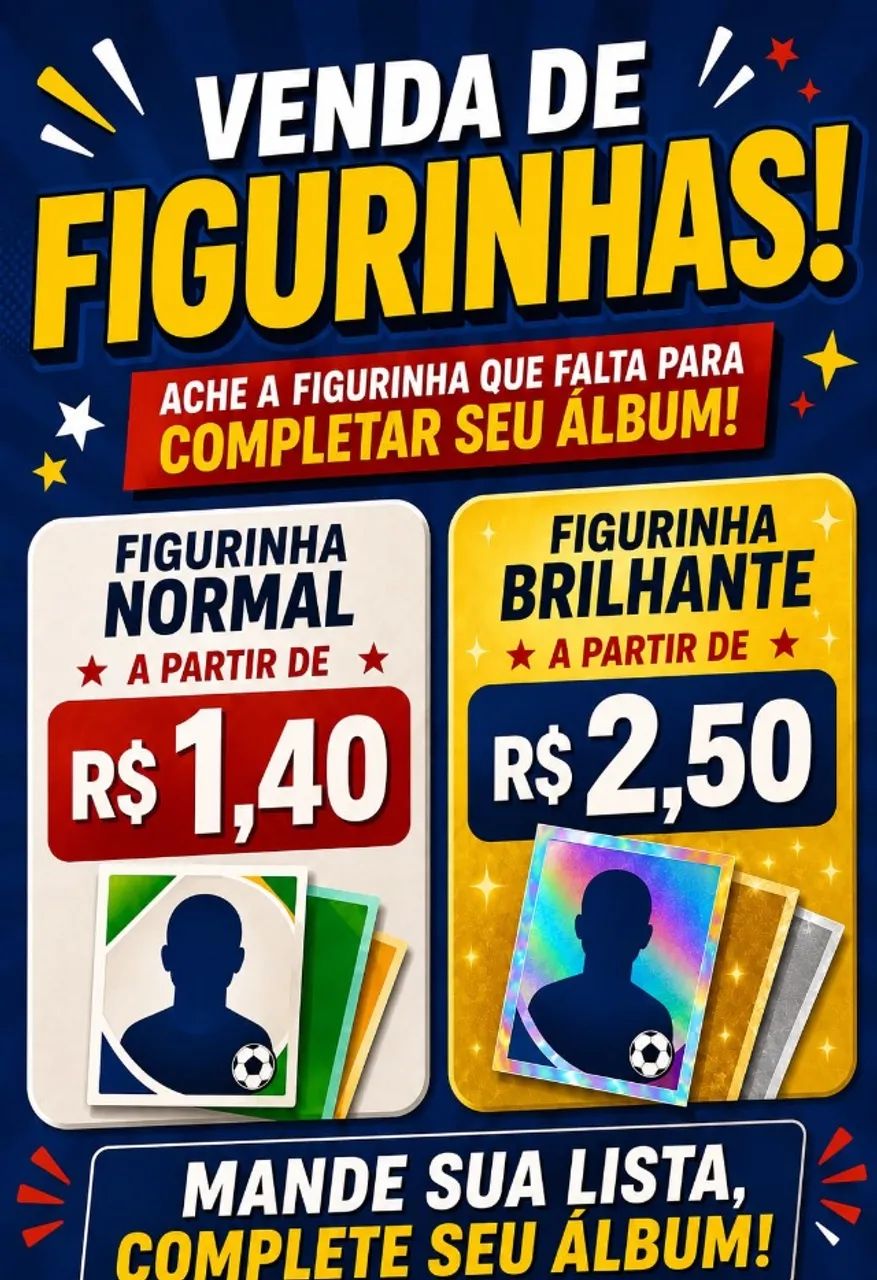 Figurinhas copa 2026 (COMPLETE SEU ALBUM) 