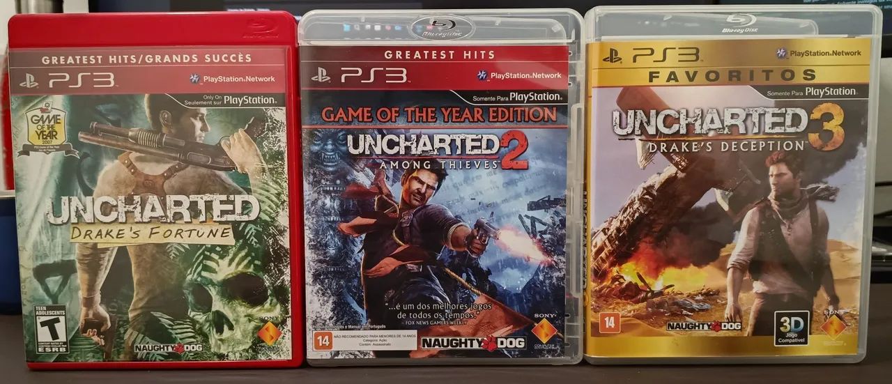 Combo Uncharted - PS3