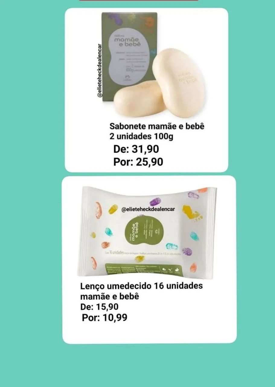 Kits presentes natura mamãe e bebê  - Foto 4