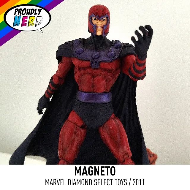 Magneto X-Men Marvel Diamond Select Toys - Foto 3