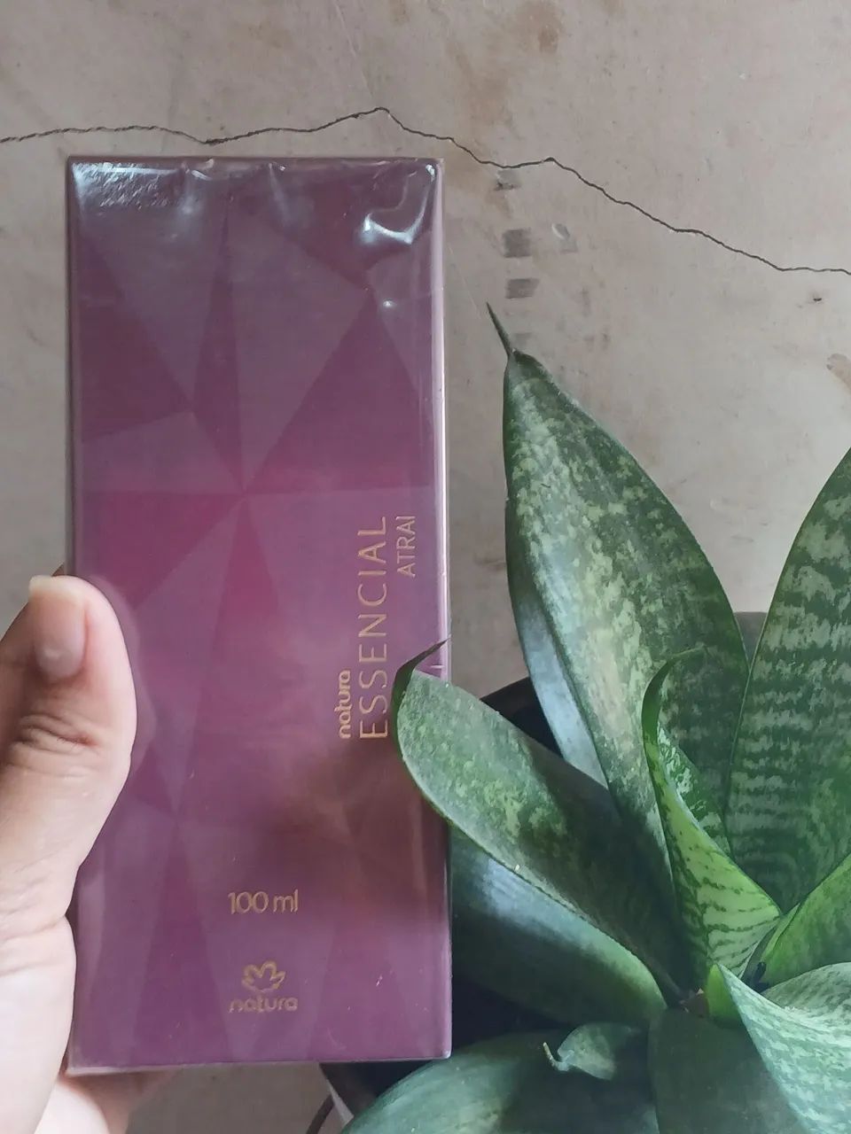 Perfume essencial atrai