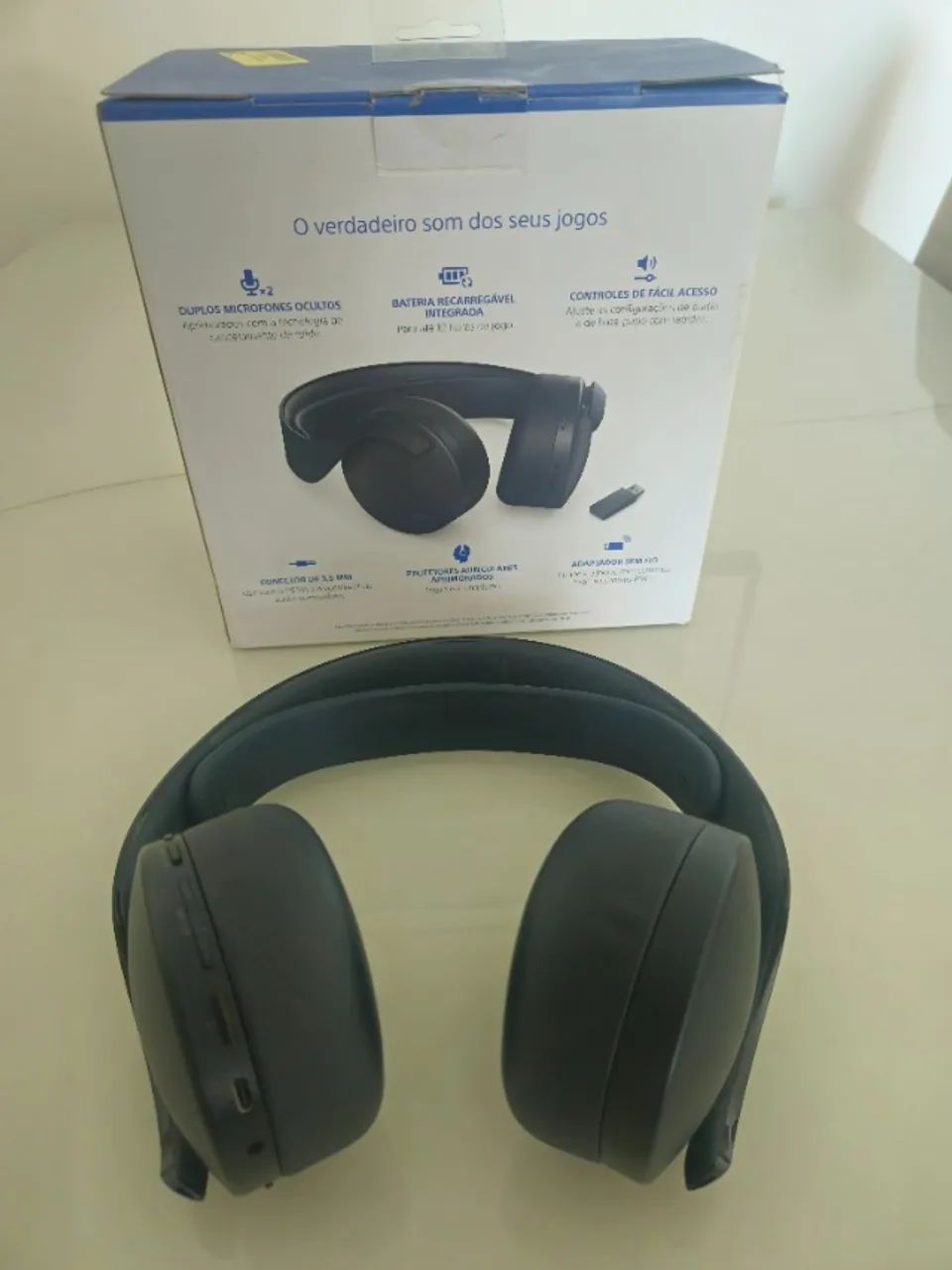 Headset PS5 sem Fio Pulse 3D Midnight Black - Foto 2