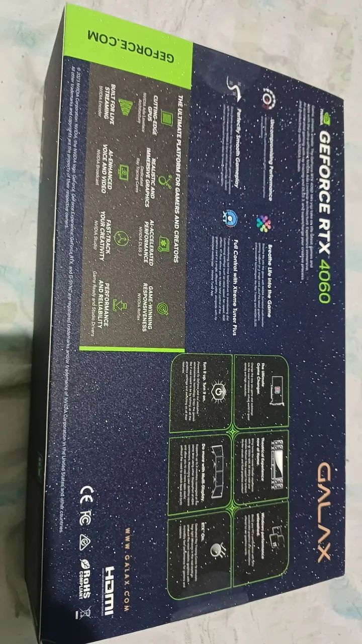RTX 4060 GALAX - IMPECAVEL COMPLETA - Foto 2