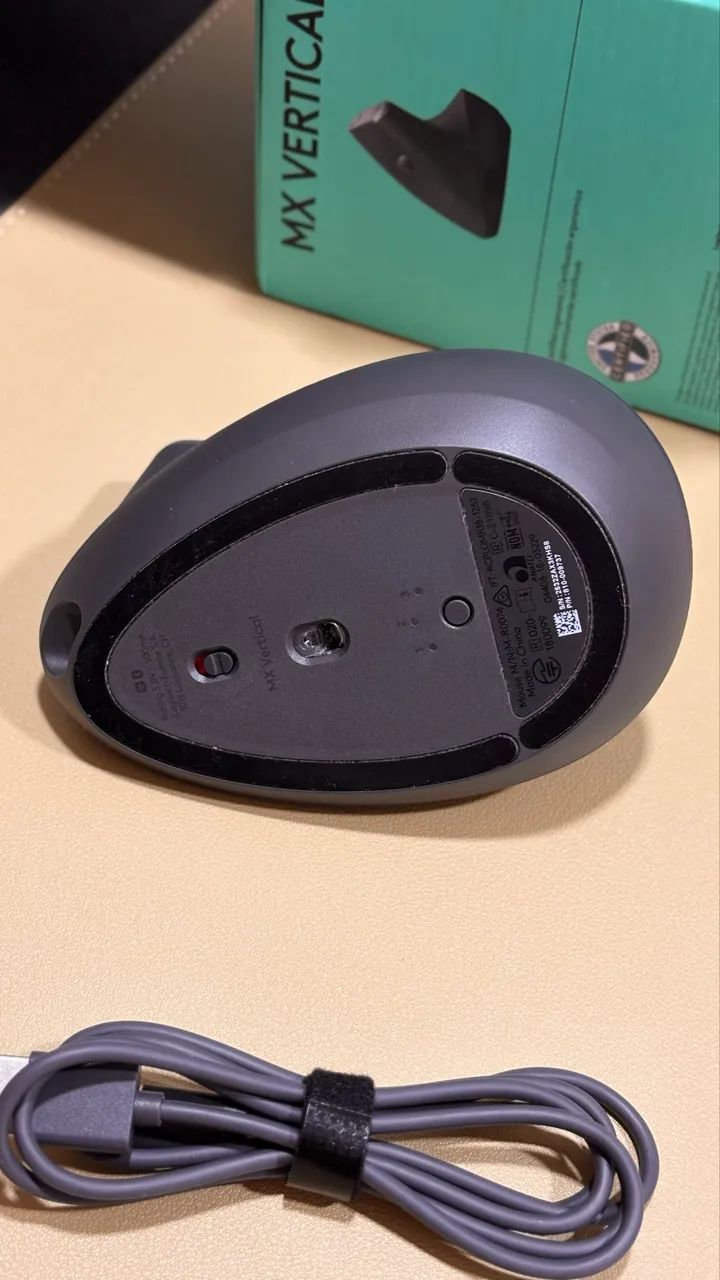 Mouse Ergonômico MX Vertical - Foto 4