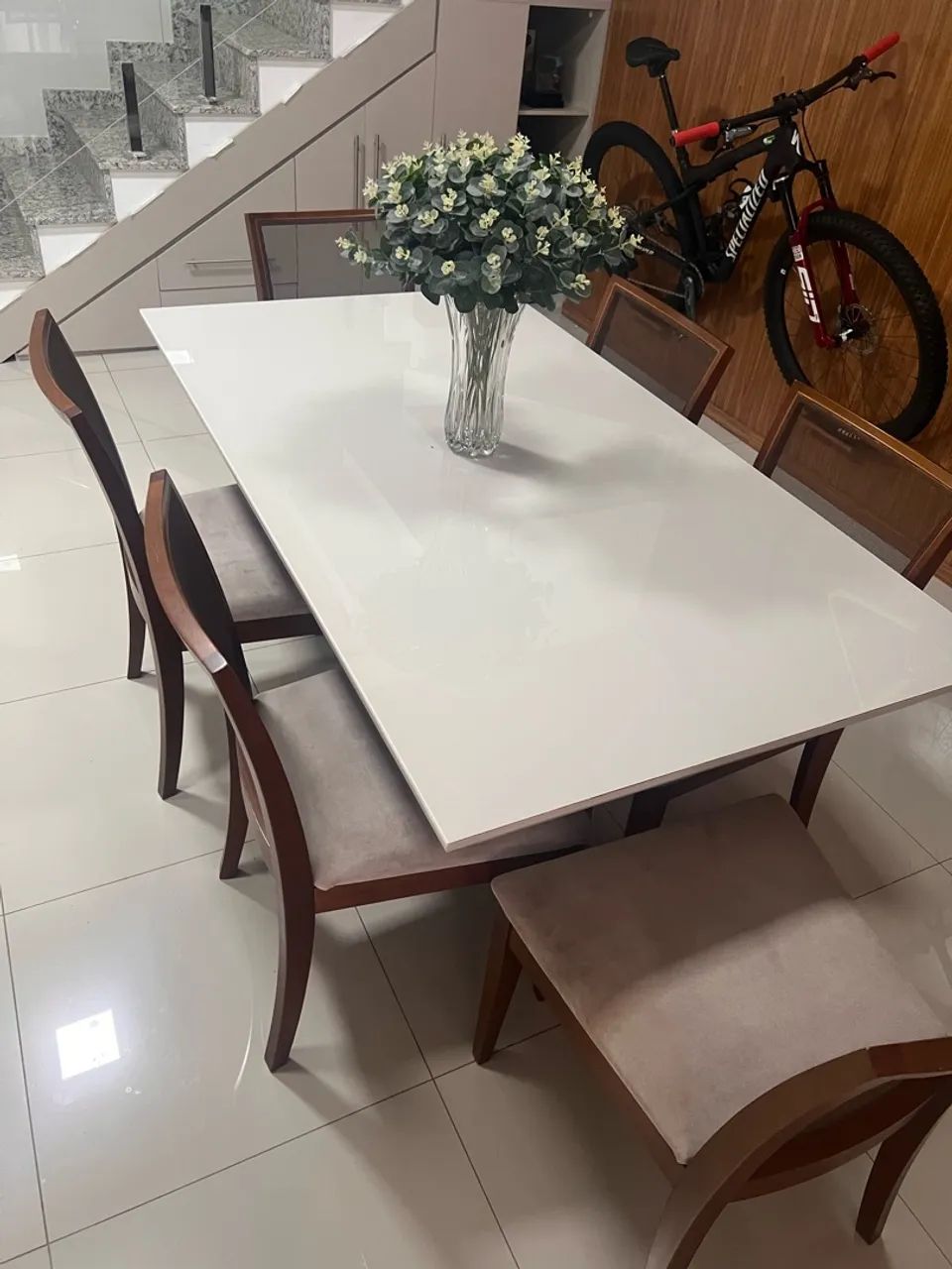 Mesa de seis cadeiras  - Foto 2