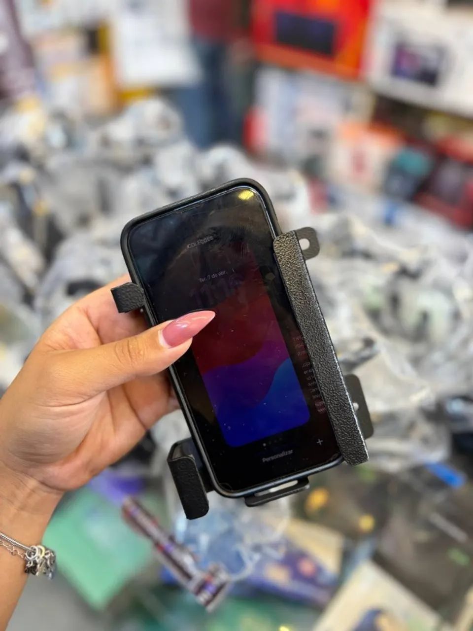 Suporte de Celular para Moto Super Resistente - Foto 3