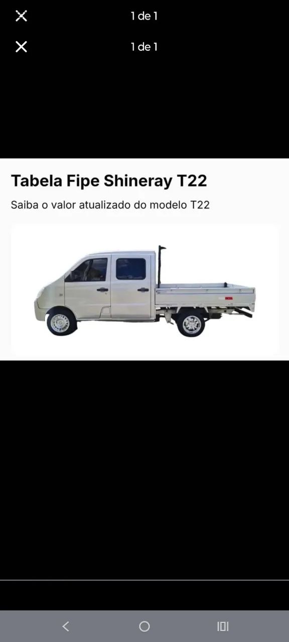 Caminhão Shineray t22 