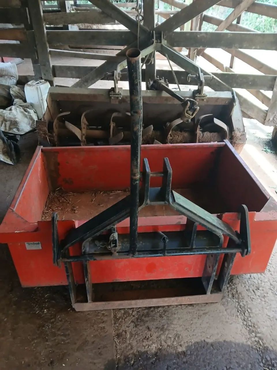 Plataforma hidráulica trator 1,6 m