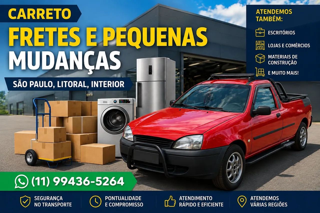 Carreto Fretes rápidos São Paulo ,ABCD