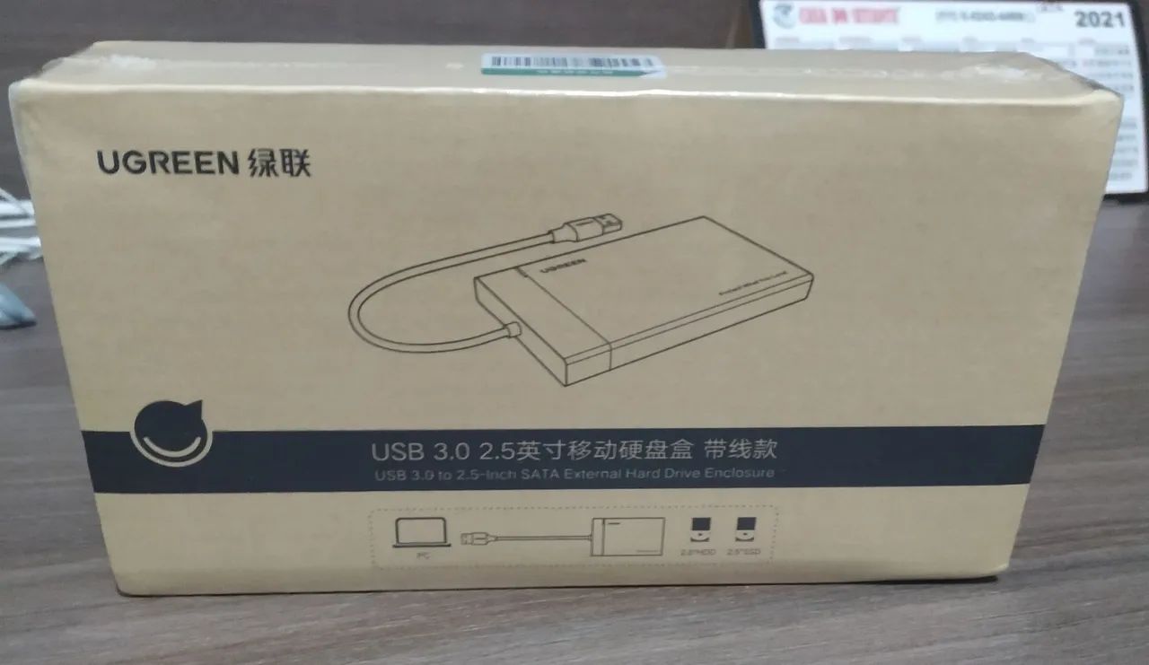 Case Gaveta Hd Externo Ugreen Usb 3.0 para Sata3 2.5pol - Foto 3