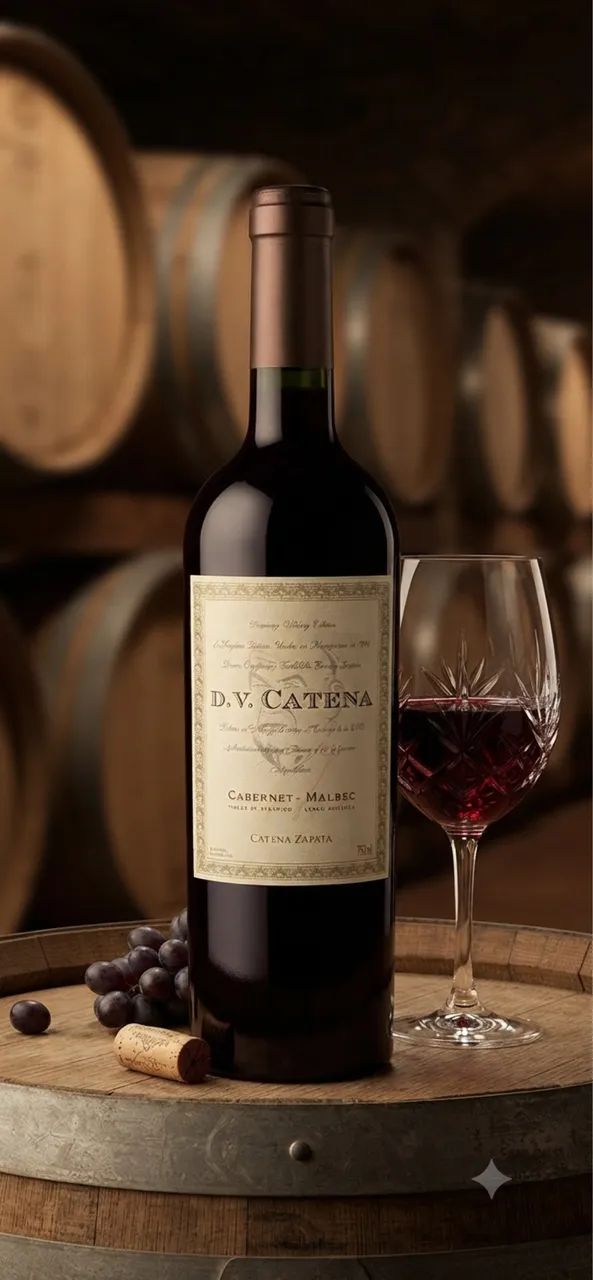 Vinho DV catena Malbec Cabenet 