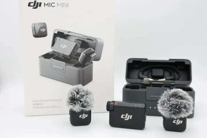 Microfone de Lapela Dji Mic Mini Combo 2tx + 1rx + Case Transmissor Bluetooth Sem Fio - Foto 3
