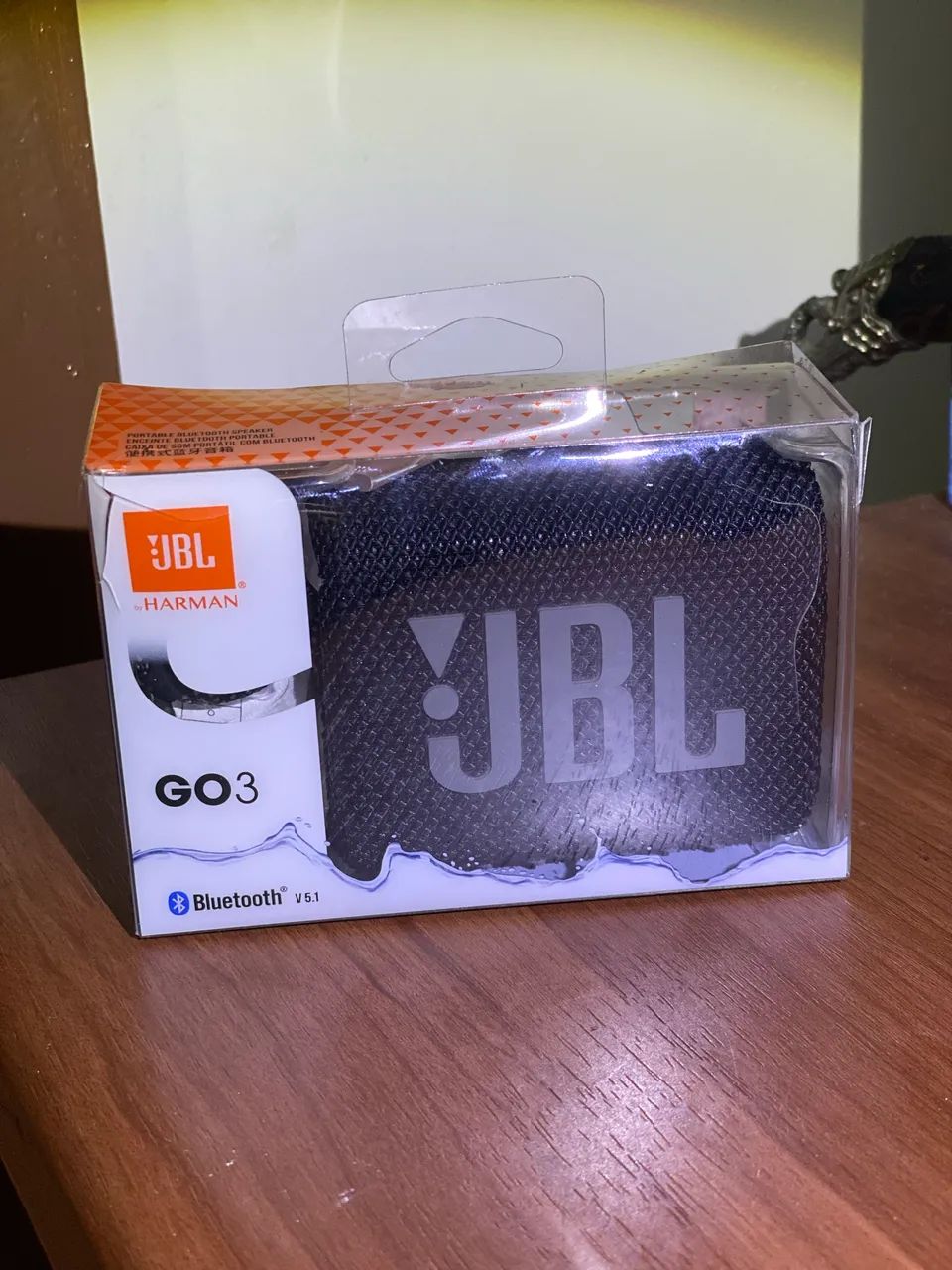 JBL Go 3 Original Bluetooth - Potente, Compacta e à Prova d?Água