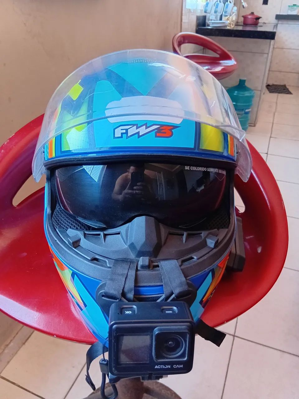Capacete fw3 - Foto 3