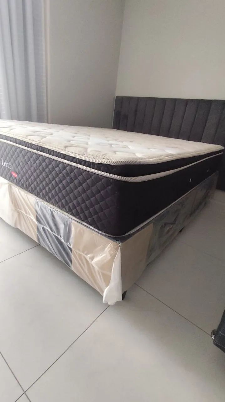 ? Cama Box Casal com Colchão - Foto 5
