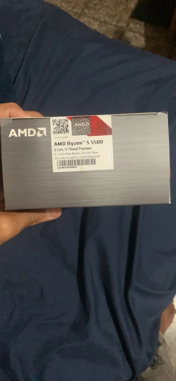 Ryzen 5 5500 nunca usada!  - Foto 3