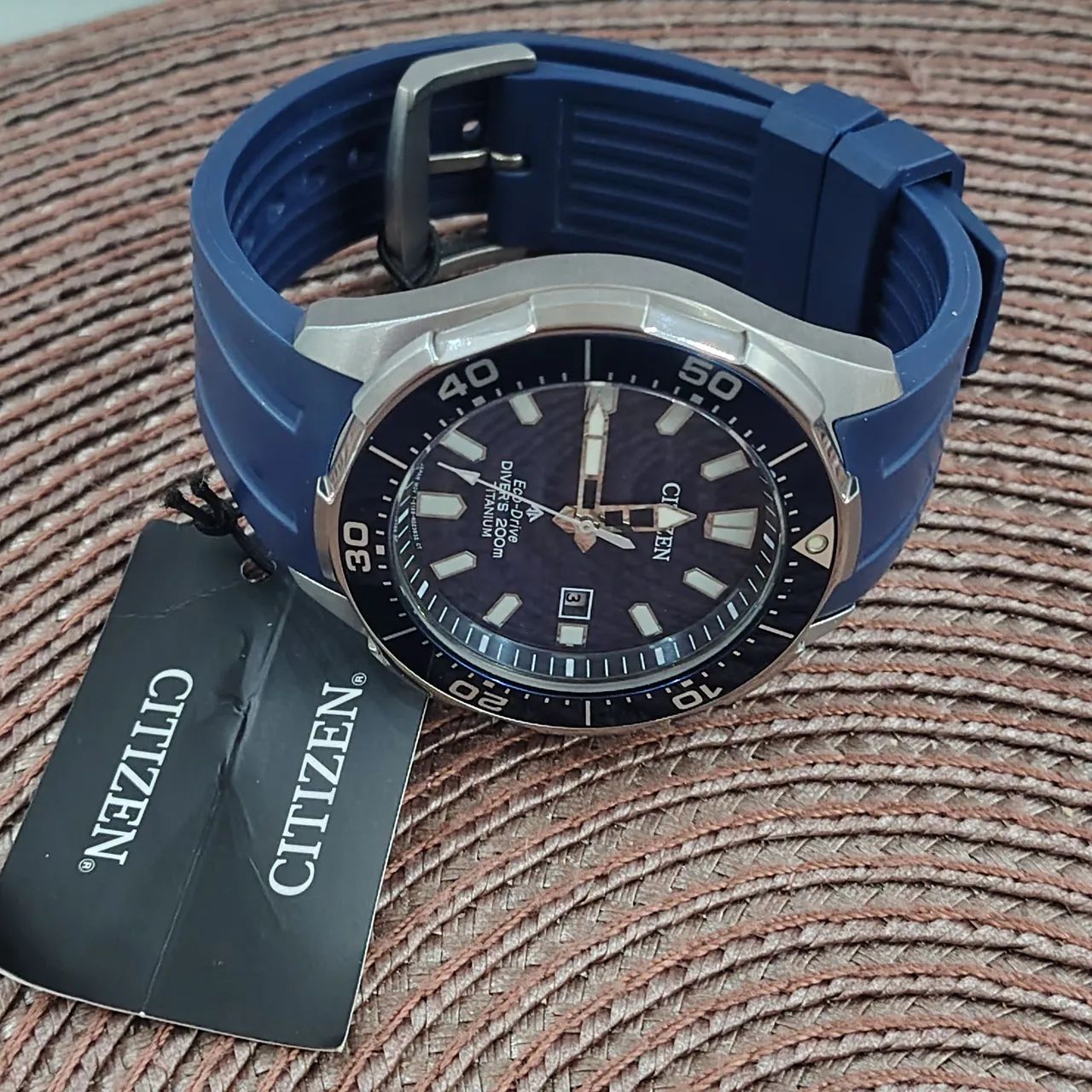 Citizen Titanium diver eco drive 