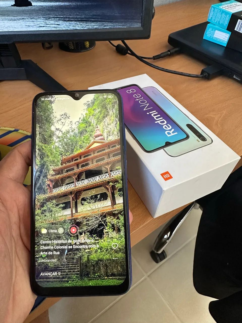 REDMI NOTE 8 - CONSERVADO | NA CAIXA | FUNCIONANDO 