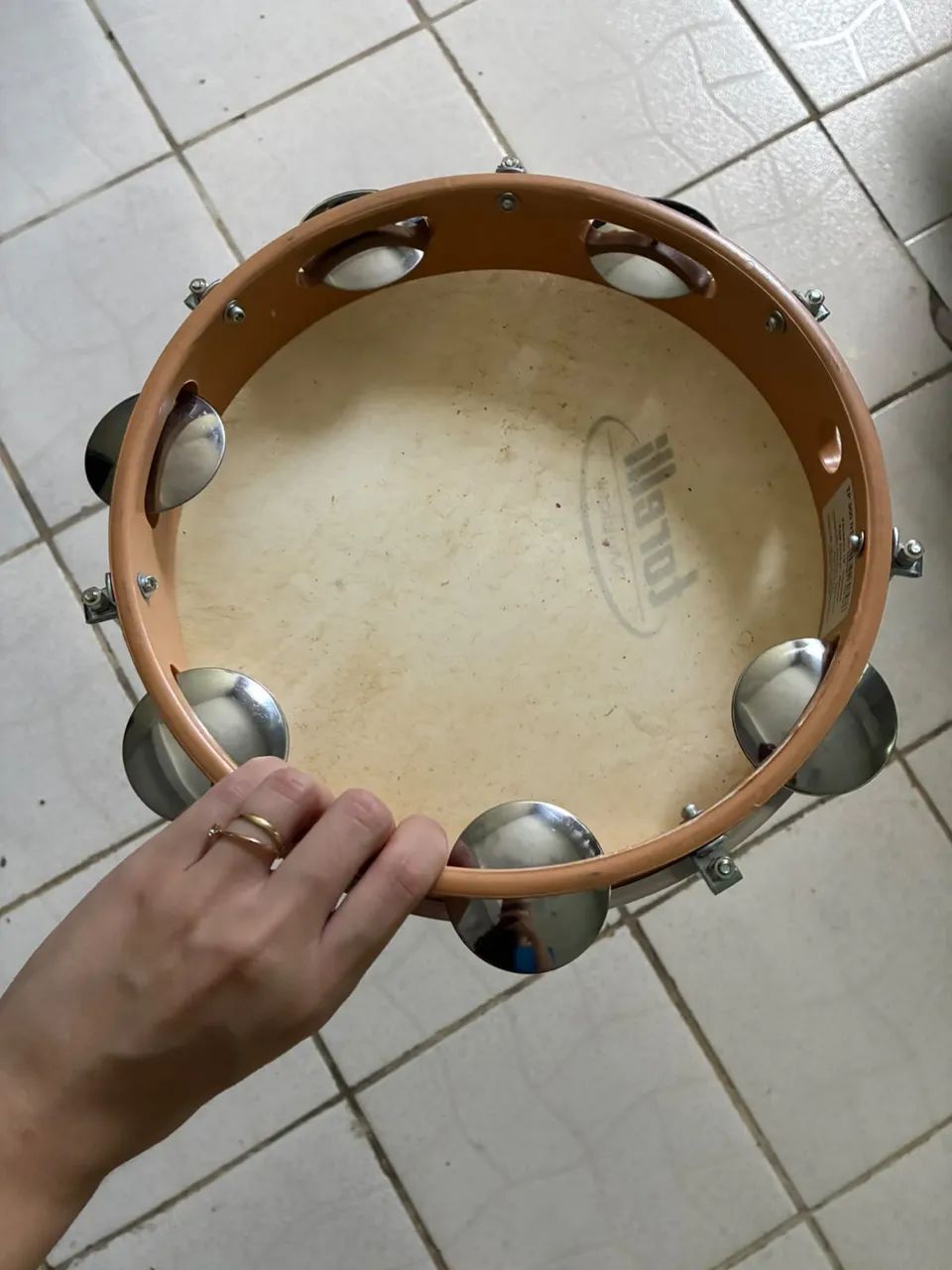 Pandeiro Couro de Javali - Foto 4