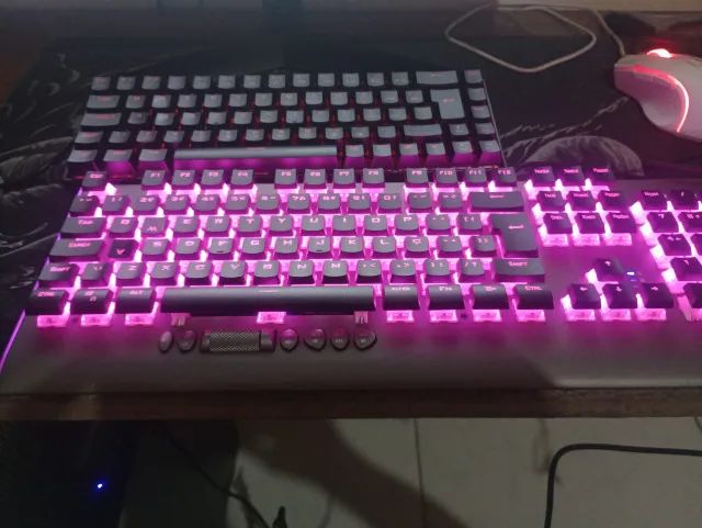 Teclado Mecânico cruiser Fortrek COM DEFEITO NOS SWITCHS W-D-A-S-E - Foto 2