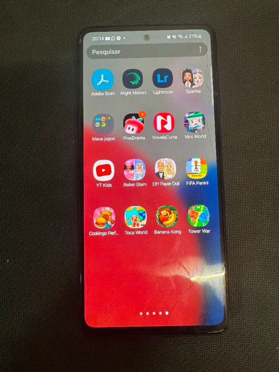 Sansung A52s  6 ram  128 GB 
