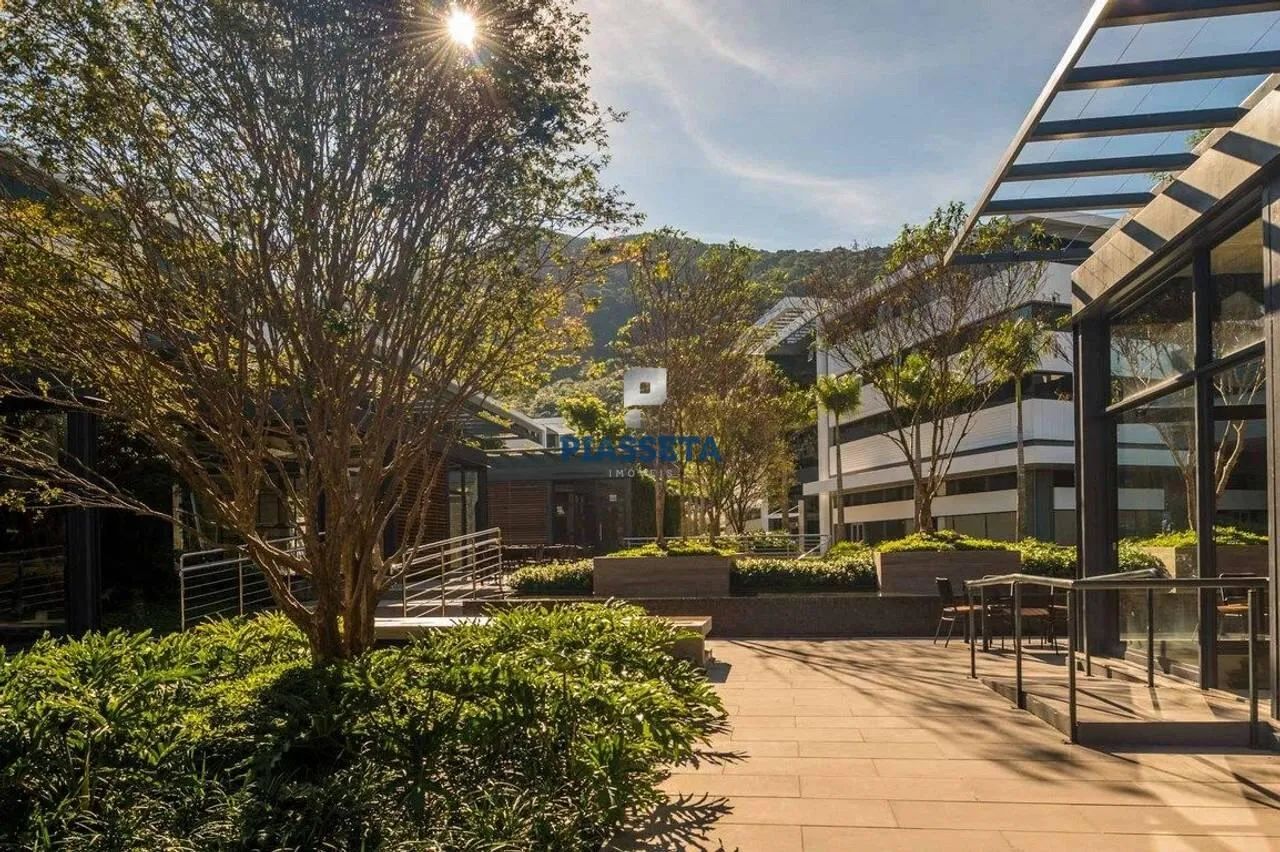 Sala com 92,77m² com vista para área verde pronta para uso no SC 401 Square Corporate - Foto 5